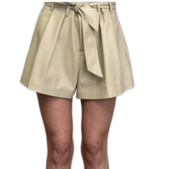 Truth by Republic pleated faux leather shorts - feels real!!! 2 XS - Picture 1 of 9